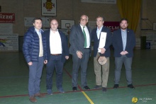 El presidente de la LNFS, Javier Lozano, presenció el encuentro. Foto: José A. Romero