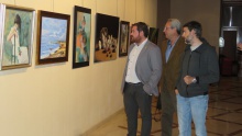 Inauguración de la exposición en el Gran Teatro