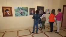 Inauguración de la exposición en el Gran Teatro