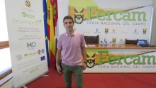 José Núñez, de Pulverizadores Fede, detalló las prestaciones del atomizador premiado en una conferencia