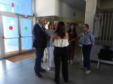 El alcalde de Manzanares el director de la EOI y la Consejera de Empleo presentan el programa Go2Work