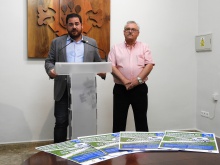 Presentación de actividades de la inauguración del nuevo césped del campo de fútbol municipal 'Jose Camacho'