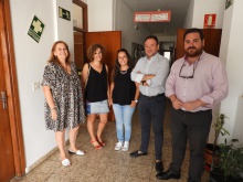 Representantes del Equipo de Gobierno visitan a primera hora de la mañana los centros educativos 