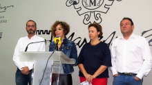 Beatriz Labián, durante la presentación