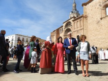 Julián Nieva junto a las concejalas Beatriz Labián y Gemma de la Fuente