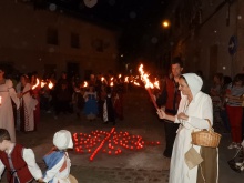 Procesión de las antorchas del año 2017