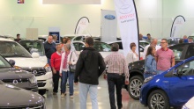 Visitantes del Salón del Automóvil 2017