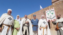 Autoridades de las Jornadas Medievales 2018 en el desfile del pasado domingo