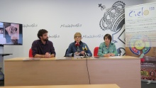 Manuel Sánchez-Migallón, Silvia Cebrián y Ana Gómez-Pardo