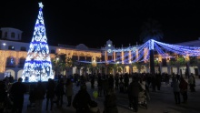 Encendido del alumbrado navideño