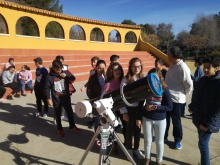 Mañana astronómica para el alumnado manzanareño