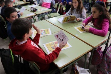 Charla de Seguridad Vial en el colegio Tierno Galván