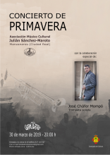 Cartel del Concierto Primavera