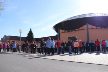 Ruta senderista de mayores por Manzanares