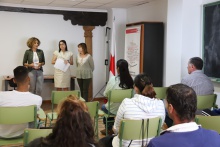 Entrega de diplomas del curso de Cruz Roja