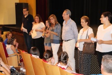 Isabel Quintanilla saluda a los asistentes
