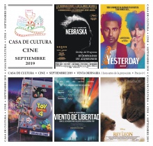 Programación de cine (septiembre 2019)