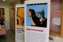 Exposición 'Contra la trata de mujeres y niñas con fines de explotación sexual'