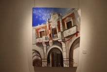 Exposición del V Certamen Nacional de Pintura Rápida 'Manzanares y su entorno'