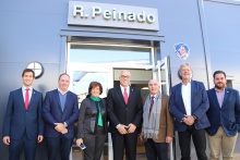 Reinauguración de las instalaciones de R. Peinado y celebración del 50º aniversario del motor V8 de Scania