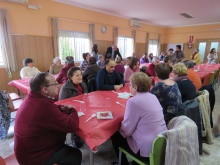 Encuentro navideño en el CADI de Manzanares 