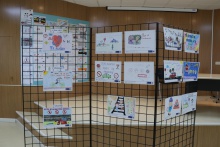 Cuatrocientos dibujos sobre educación vial se exponen en la BPM ‘Lope de Vega’