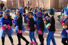 Divinos carnavaleros con el colegio Divina Pastora