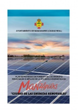 Portada del plan estratégico Manzanares ciudad de las energías renovables