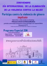 Programación del 25N en Manzanares