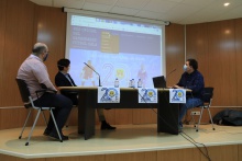 Presentación del logo del 20º aniversario del Manzanares FS Quesos El Hidalgo y de su nueva página web