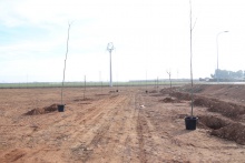 Recuperación de una zona verde en el polígono industrial