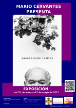 Cartel de la exposición de Mario Cervantes