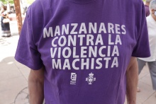 Concentración contra la violencia machista