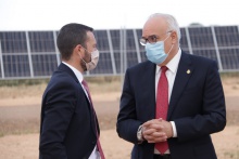 Inauguración del complejo fotovoltaico Kappa (Repsol) en Manzanares