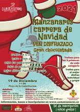 Cartel de la carrera Navidad 2021