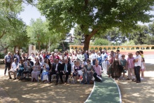 Descubrimiento de la nueva placa del parque del científico 'Julián Gómez-Cambronero'