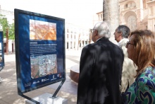 Inauguación de la exposición '40 años del Estatuto de Autonomía de Castilla-La Mancha'