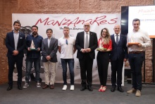 Premios del IX concurso 'Emprende en Manzanares'