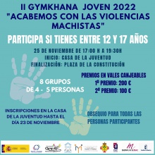 II gymkhana joven 'Acabemos con las violencias machistas' 