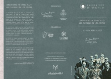 Folleto del I encuentro 'En torno al 27' - Las ciudades de los poetas