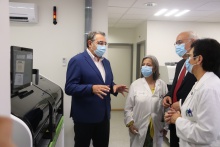 Ampliación del laboratorio del hospital 'Virgen de Altagracia'