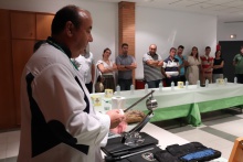 Corte y cata de jamón (Fercam 2023) 