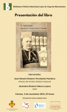 Presentación del libro D. Pedro José Sánchez-Carrascosa y Carrión, Jerónimo Romero-Nieva