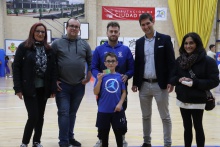 Entrega de carnés de socios del CB Opticalia Manzanares (temporada 2023-24)