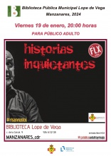 Narración oral Historias inquietantes_Félix Albo