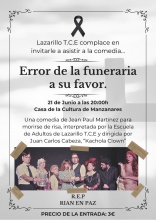 Error de la funeraria a su favor