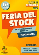 Cartel de la Feria del Stock 2025