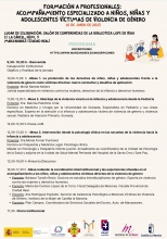 Formación 'Acompañamiento especializado a niños-as y adolescentes víctimas de violencia de género' en Manzanares