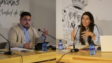 Sergio Santiago y Ángela Martín (III Encuentros en torno al 27)