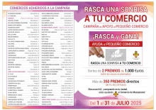 Campaña 'Rasca una sonrisa a tu comercio' (verano de 2025)